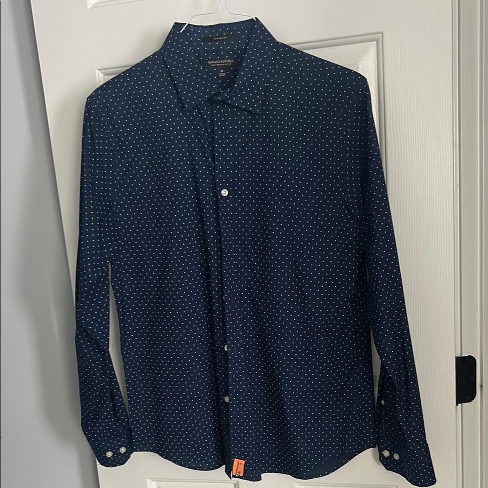 Men's Navy Banana Republic Shirt